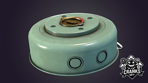 M20 Anti-Tank Mine 3D model