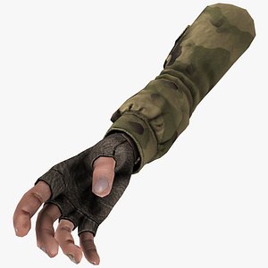 3d hand person shooter model