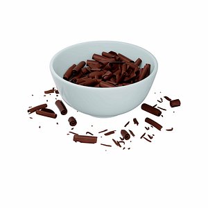 chocolate bowl 3D model