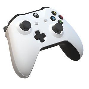 3D Xbox Wireless Controller - White