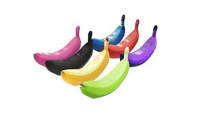 3D model Bananas Set