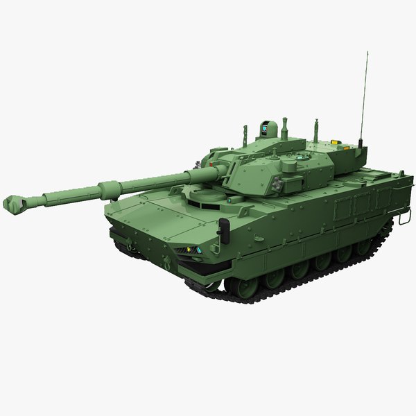 卡普兰 MT Harimau 中型坦克3D模型 - TurboSquid 2342505