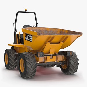 3D 6t-1 site dumper dump truck
