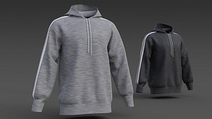 3D model Male Hoodie Sweatshirts