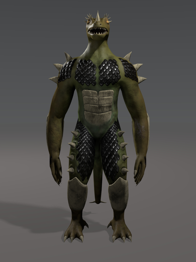 Mutant Monster 3d Model