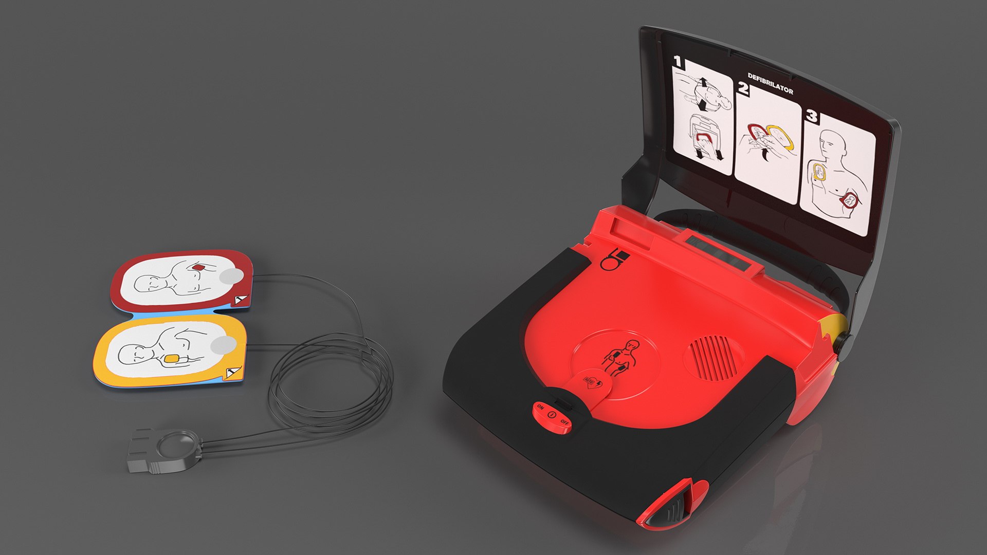 3D automated external defibrillator model https://p.turbosquid.com/ts-thumb/vz/FyGxJM/7oMi6MPF/automatedexternaldefibrillatorvray3dmodel008/jpg/1605923957/1920x1080/fit_q87/e9220d1581cc7cf4d880563458cd65c4423dfaa6/automatedexternaldefibrillatorvray3dmodel008.jpg