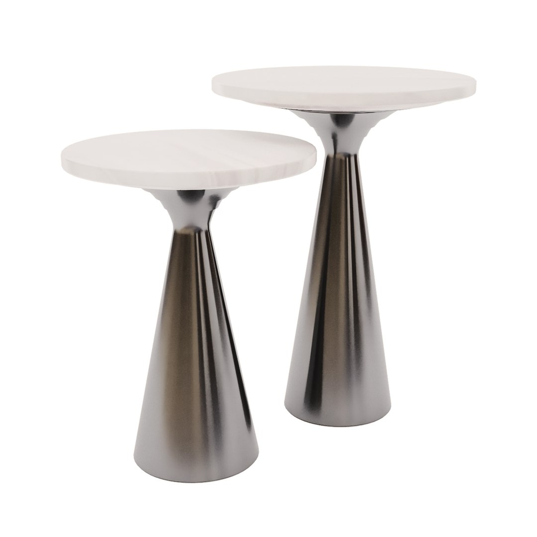 Side Tables Set 01 3D - TurboSquid 1927782