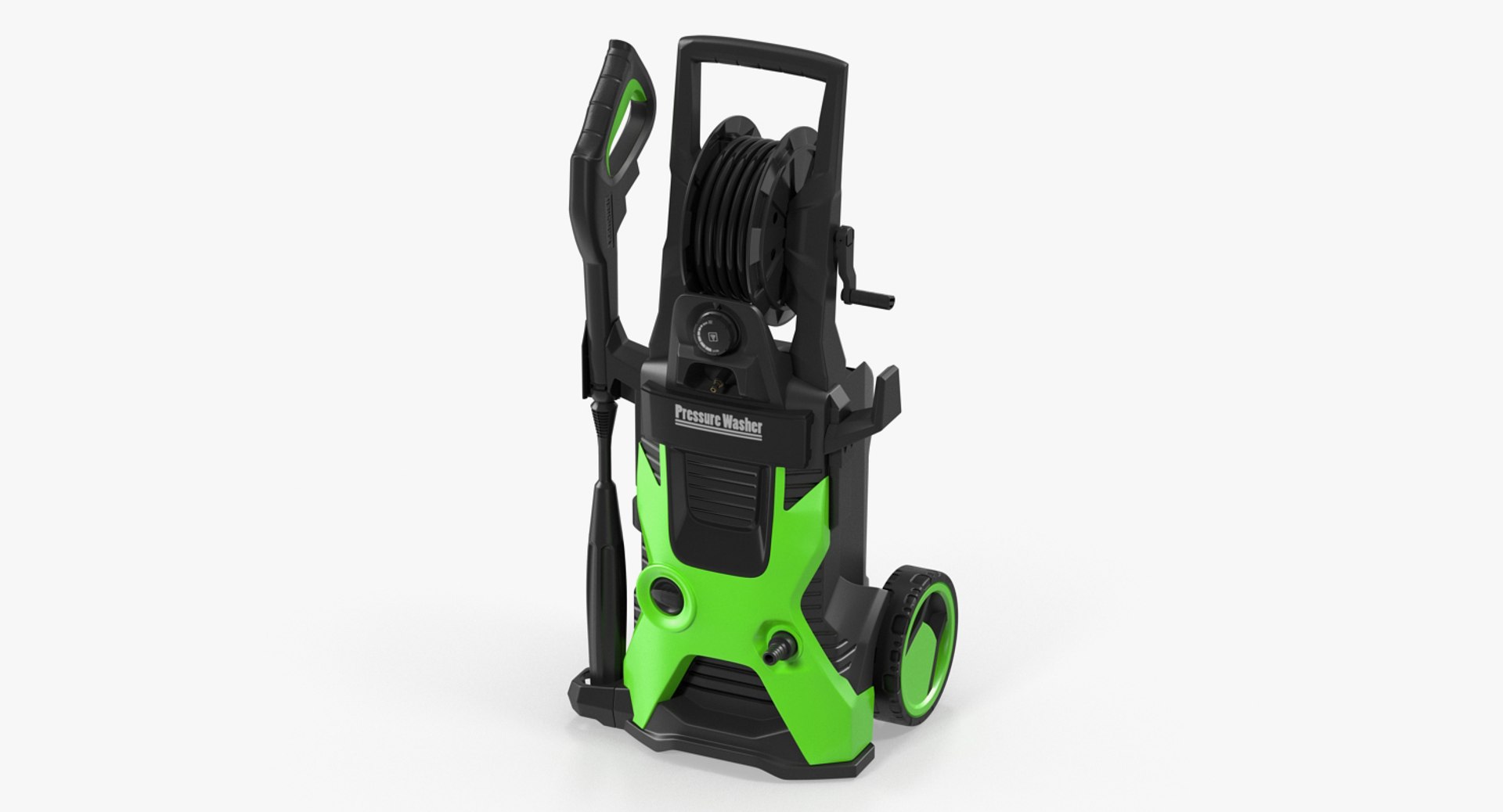 High Pressure Electric Washer Generic 3D model preview