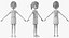 Cartoon Family Rigged V1