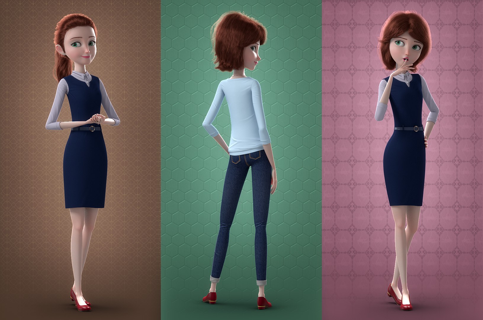 3D cartoon family rigged character model https://p.turbosquid.com/ts-thumb/vz/KG2lII/S1pFHUCO/pose02/png/1513857112/1920x1080/fit_q87/b1412e85fe824cf94a8f45ceecec57a13e9dfccf/pose02.jpg