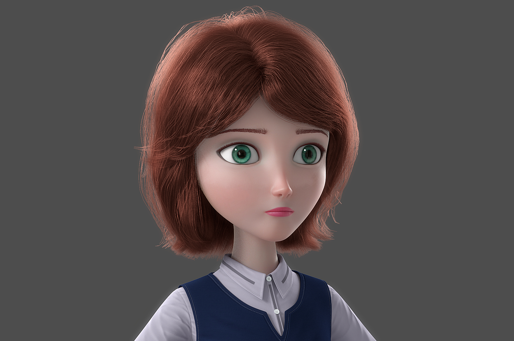 3D модель Мультфильм семья Rigged - TurboSquid 1235563