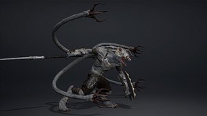 3D Shadow Spearman Tentacle