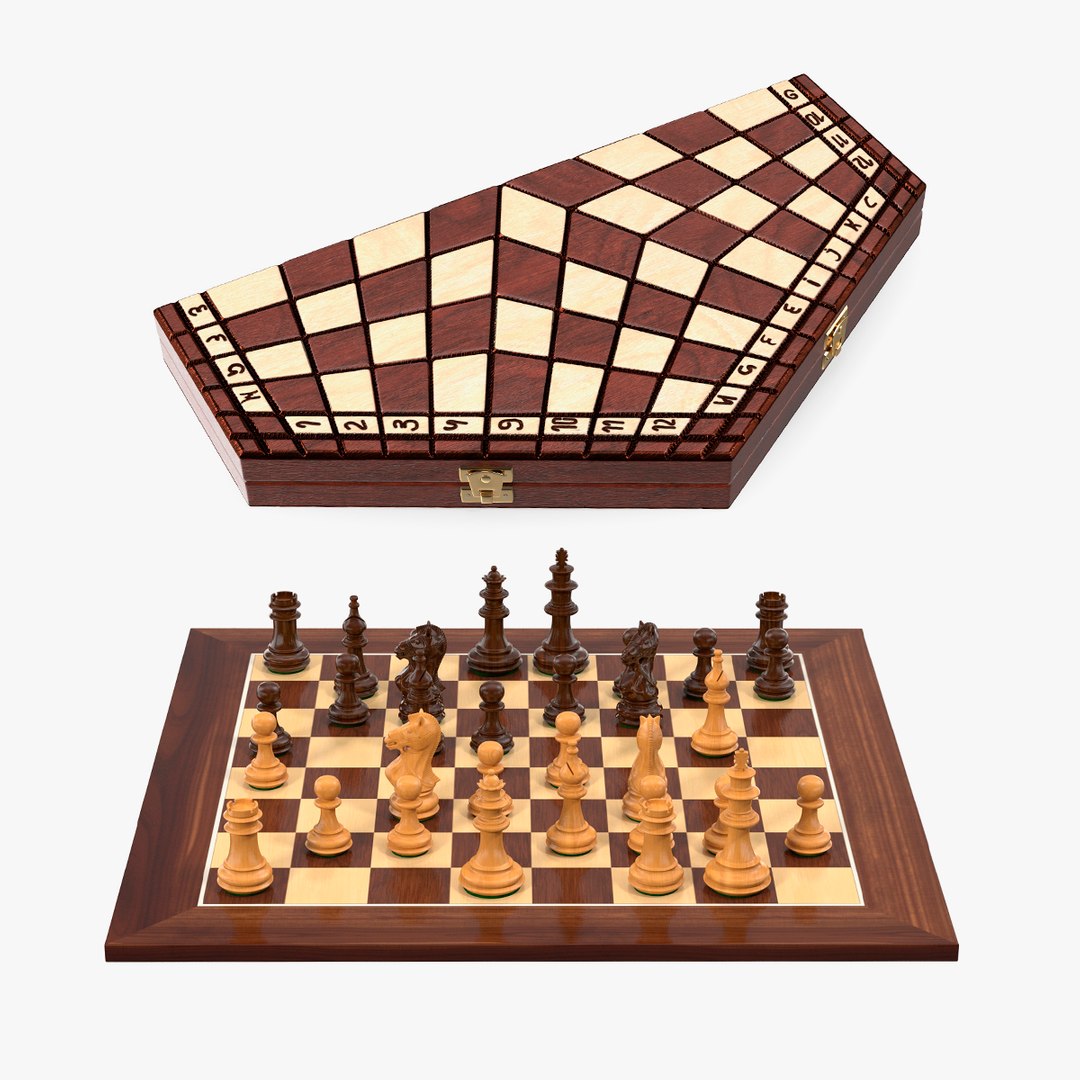 Chesses Collection 3D model preview