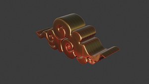 3D chinese cloud