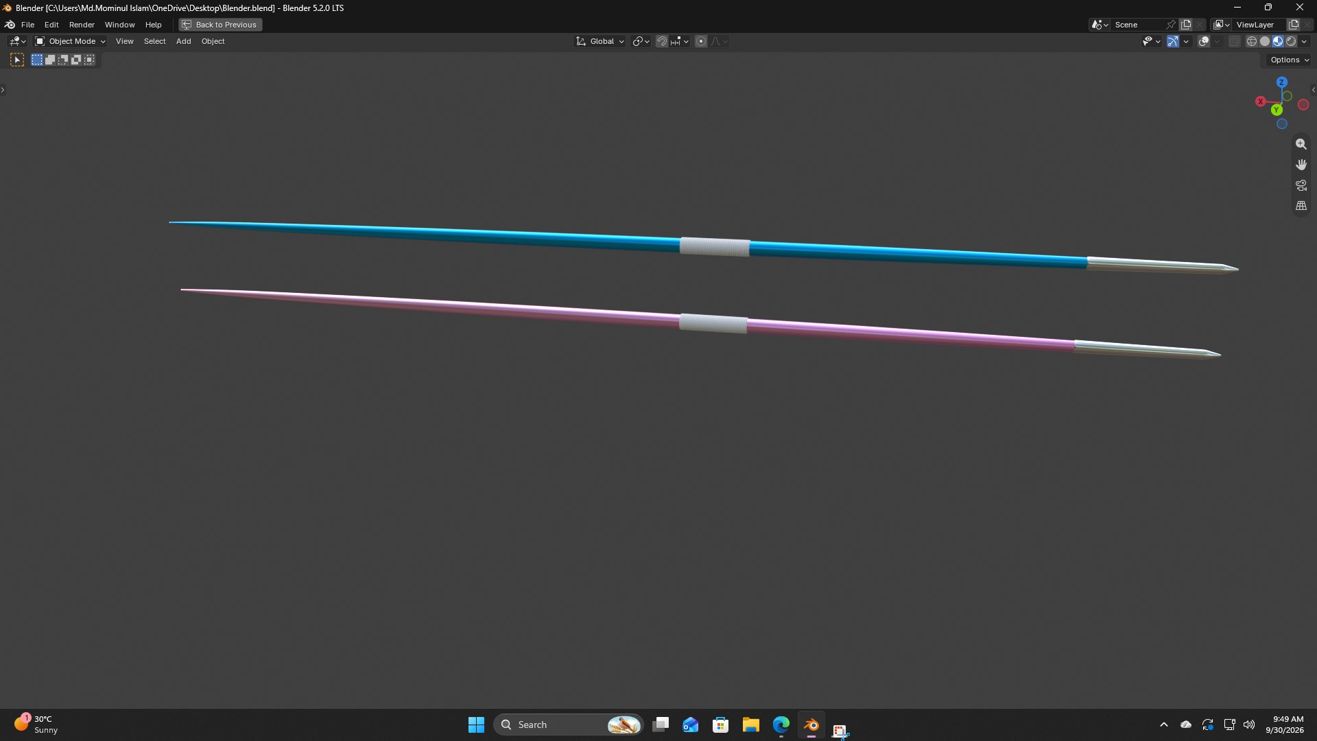 Olympic Javelin PBR 4 3D model https://p.turbosquid.com/ts-thumb/vz/Py4xkD/RS/screenshot20260930094915/png/1790740999/1920x1080/fit_q87/18865709b496fb897fc1a41598c623877ac273b2/screenshot20260930094915.jpg