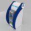 3d model bank atm kiosk design