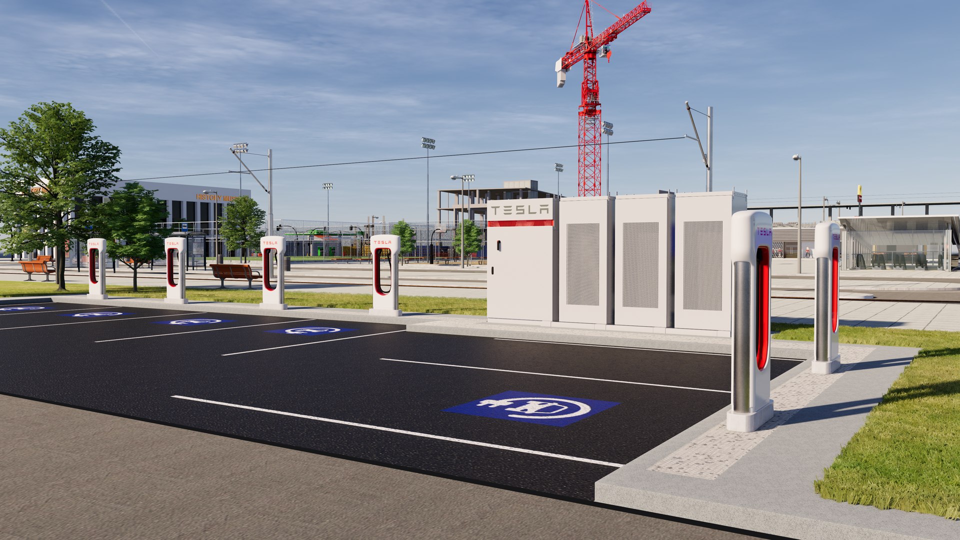 3D Tesla Supercharger Station model https://p.turbosquid.com/ts-thumb/vz/WpC3Xi/23/teslasuperchargerstation7/png/1705315209/1920x1080/fit_q87/e84db2cb7b1664615a8584fb441613c69d7dea01/teslasuperchargerstation7.jpg