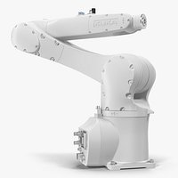 Kuka Robot KR 10 R1100 White Rigged
