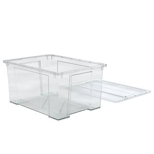 Samla Box Ikea plastic Clear 3D model