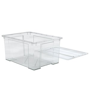 Samla Box Ikea plastic Clear