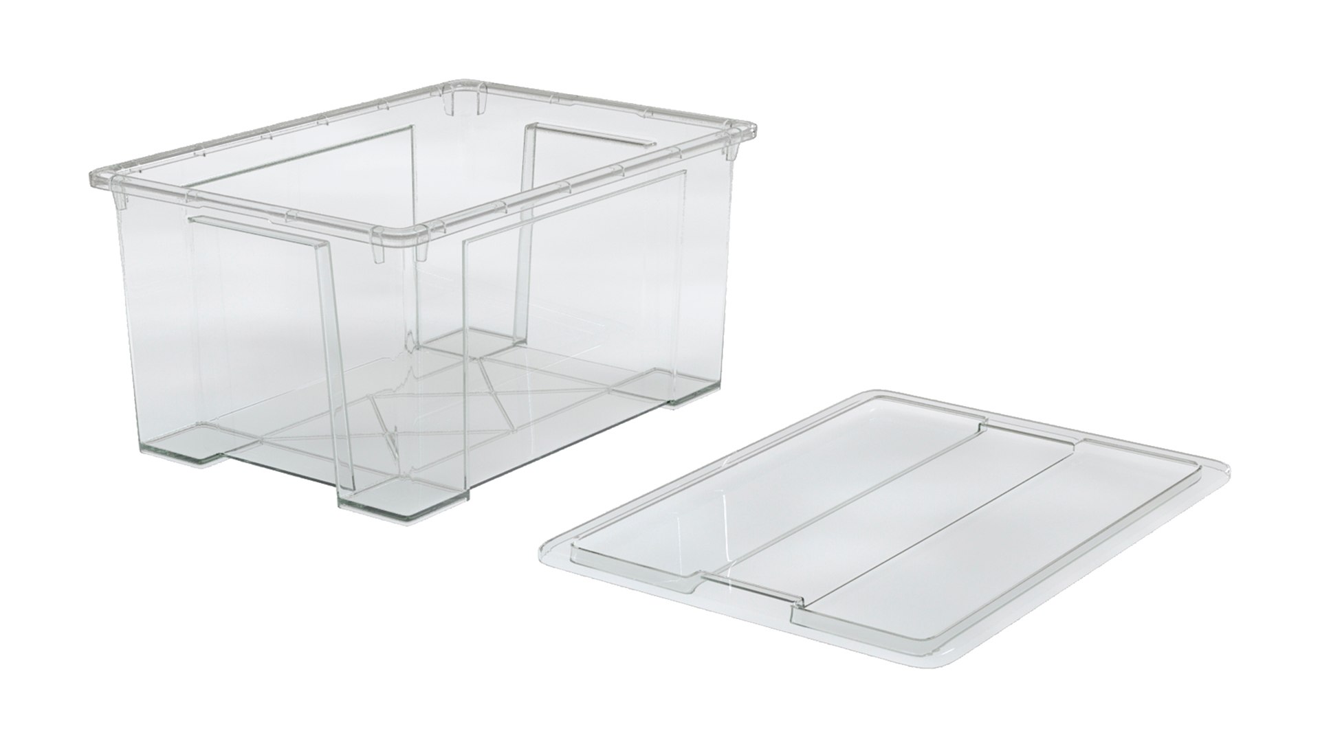 Samla Box Ikea Plastic Clear 3D Model - TurboSquid 1795139