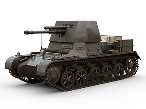 3D Panzerjager I B model