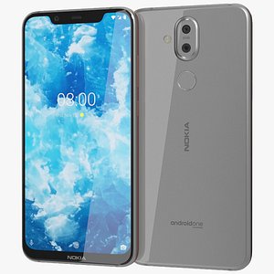 3D realistic nokia 8 1