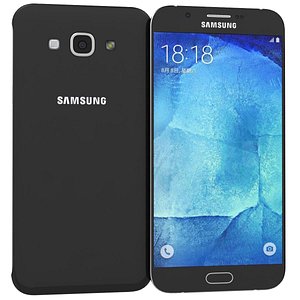 3ds max samsung galaxy a8 black