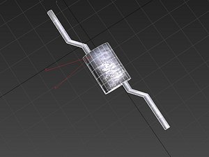 3d max exhaust