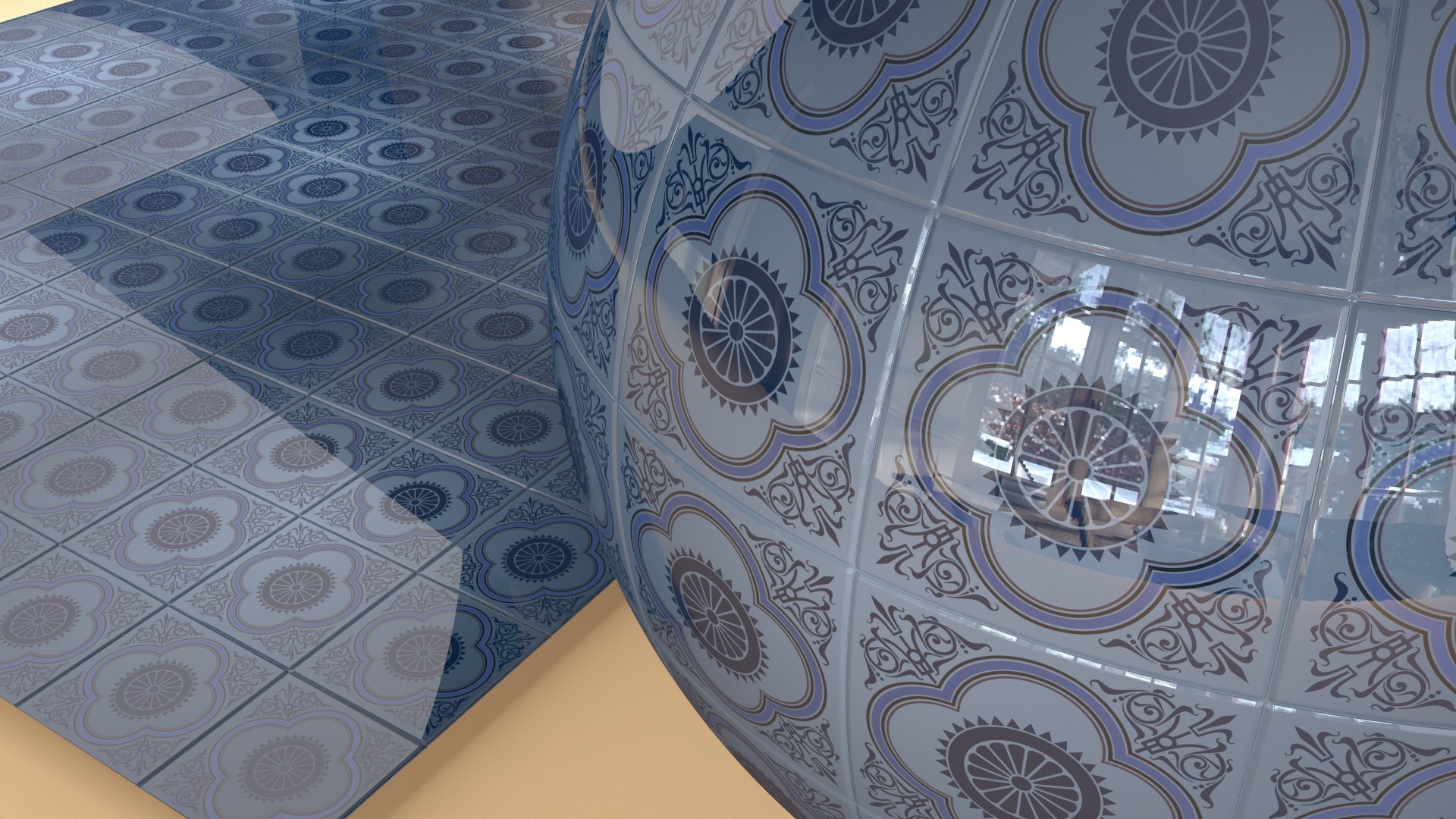 Texture PBR 8K Floor tiles C4D Physical Render 0085 model - TurboSquid ...
