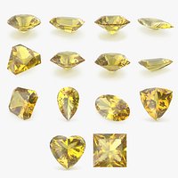 Yellow Sapphire Stone Collection