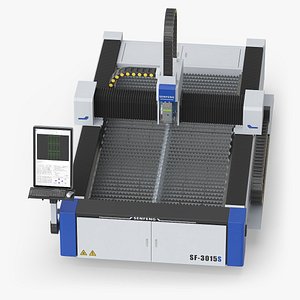 Senfeng SF3015S Laser Cutting Machine 3D model