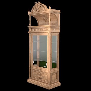 Classical antiquarian room show-window
