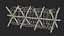 Cheval de Frise Barbed Wire Fence Old
