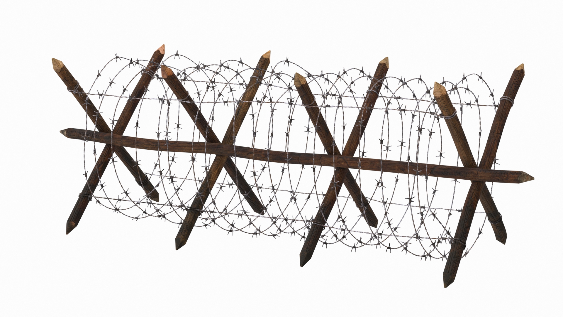 Cheval de Frise Barbed Wire Fence Old 3D https://p.turbosquid.com/ts-thumb/w0/3dVk2o/FG/cheval_de_frise_barbed_wire_fence_old_360/jpg/1617734859/1920x1080/turn_fit_q99/94df299e4200607cbd764468684d7ec5c881834d/cheval_de_frise_barbed_wire_fence_old_360-1.jpg