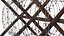 Cheval de Frise Barbed Wire Fence Old
