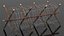 Cheval de Frise Barbed Wire Fence Old