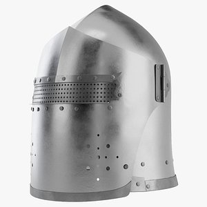 Knight Helmet 3D