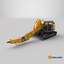 3D model Generic Compact Tunnel Excavator