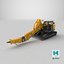 3D model Generic Compact Tunnel Excavator