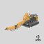 3D model Generic Compact Tunnel Excavator