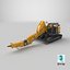 3D model Generic Compact Tunnel Excavator