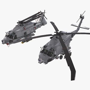 Sikorsky MH-60R Sea Hawk Basic Animation --127--
