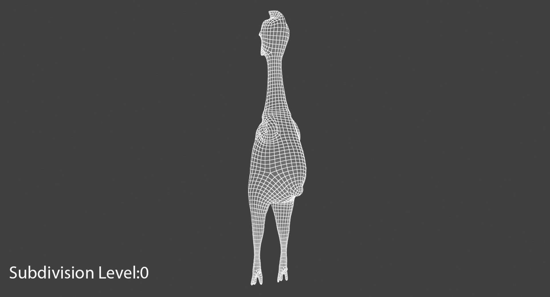 3D rubber chicken model TurboSquid 1394669
