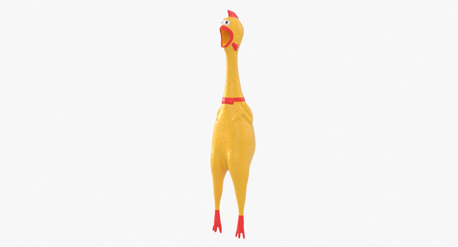 3D rubber chicken model TurboSquid 1394669