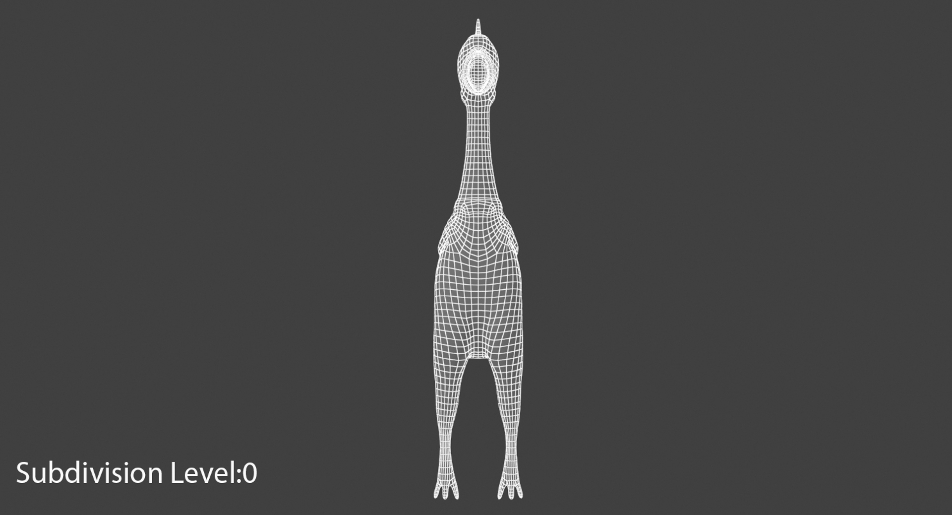 3D rubber chicken model TurboSquid 1394669
