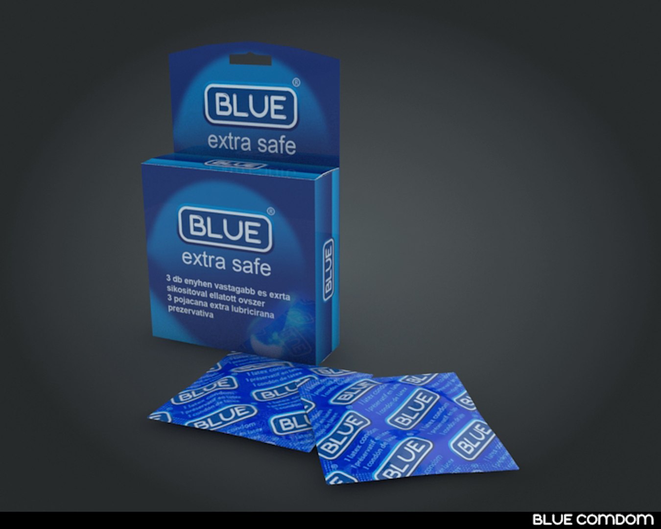 Blue Condom 3d 3ds