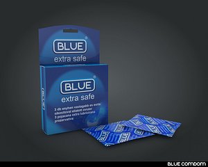 blue condom 3d 3ds