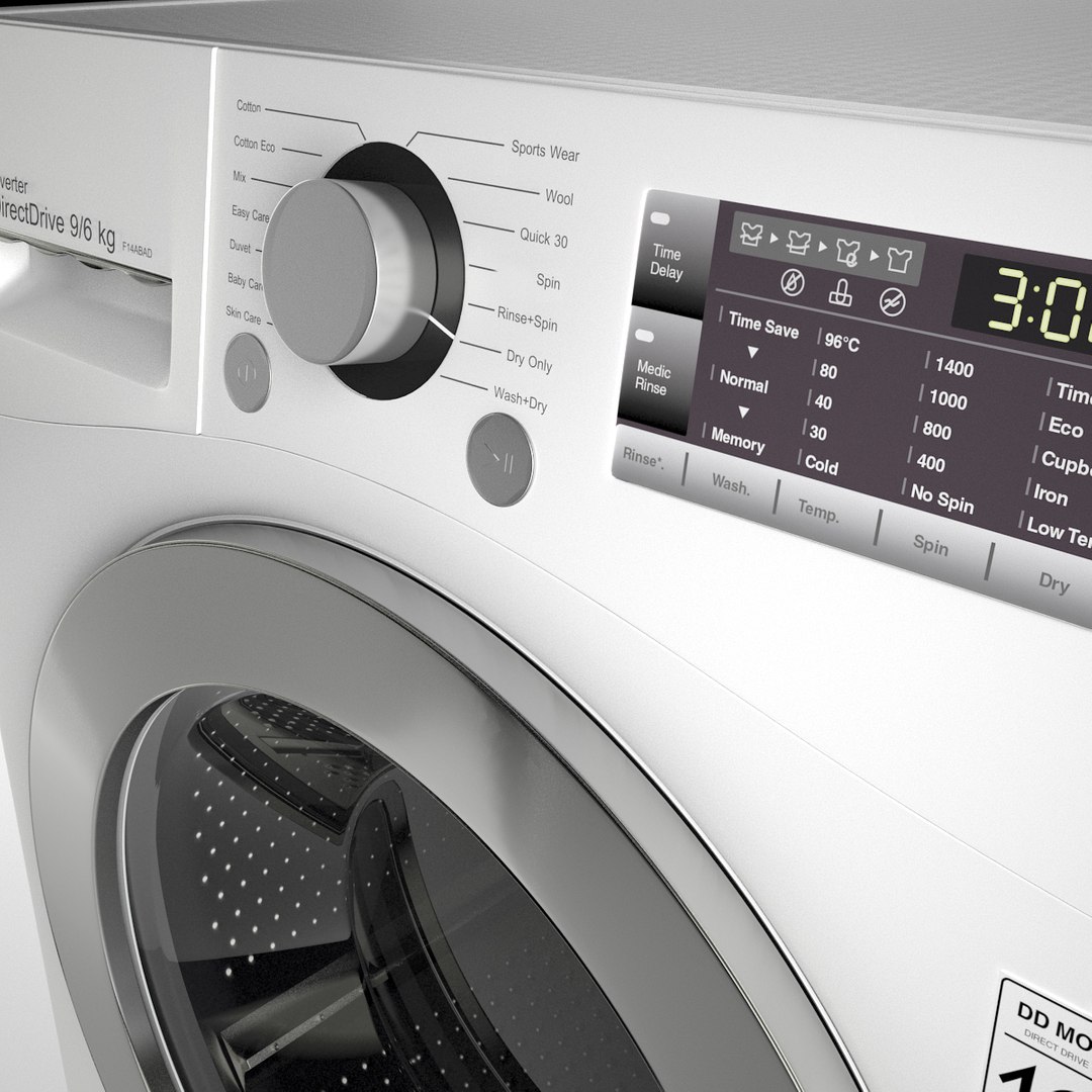 3ds Max Washing Machine