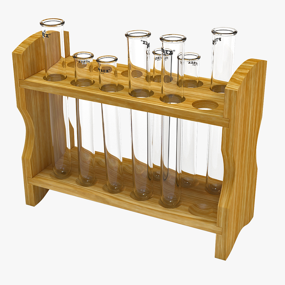 3ds Test Tubes Rack
